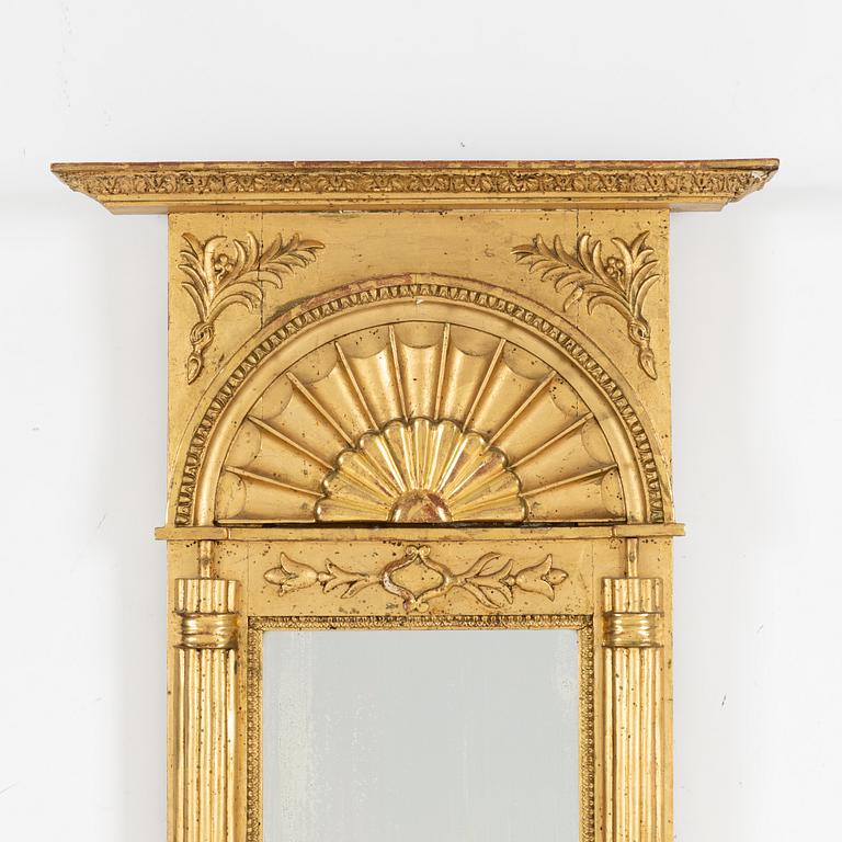 An Empire mirror, 1820.