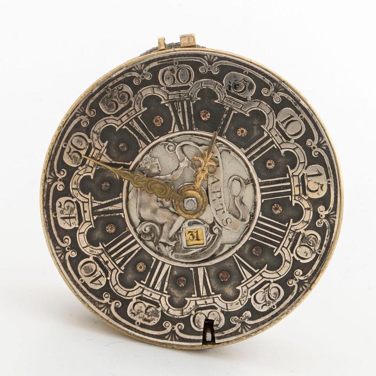 J Tarts pocket watch London 18th century mid / latter part, ca 42 mm.