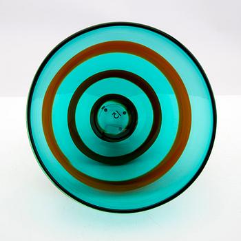 Berit Johansson, bowl signed, Salviati.