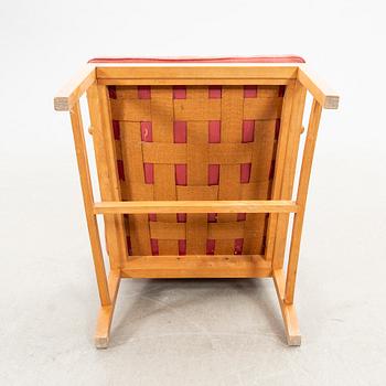 Josef Frank, fåtölj, modell "667", Svenskt Tenn, 1900-talets slut.