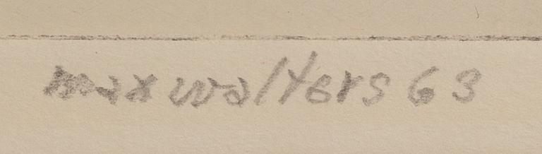 MAX WALTER SVANBERG, 2 torrnålsgravyrer, signerade och numrerade.