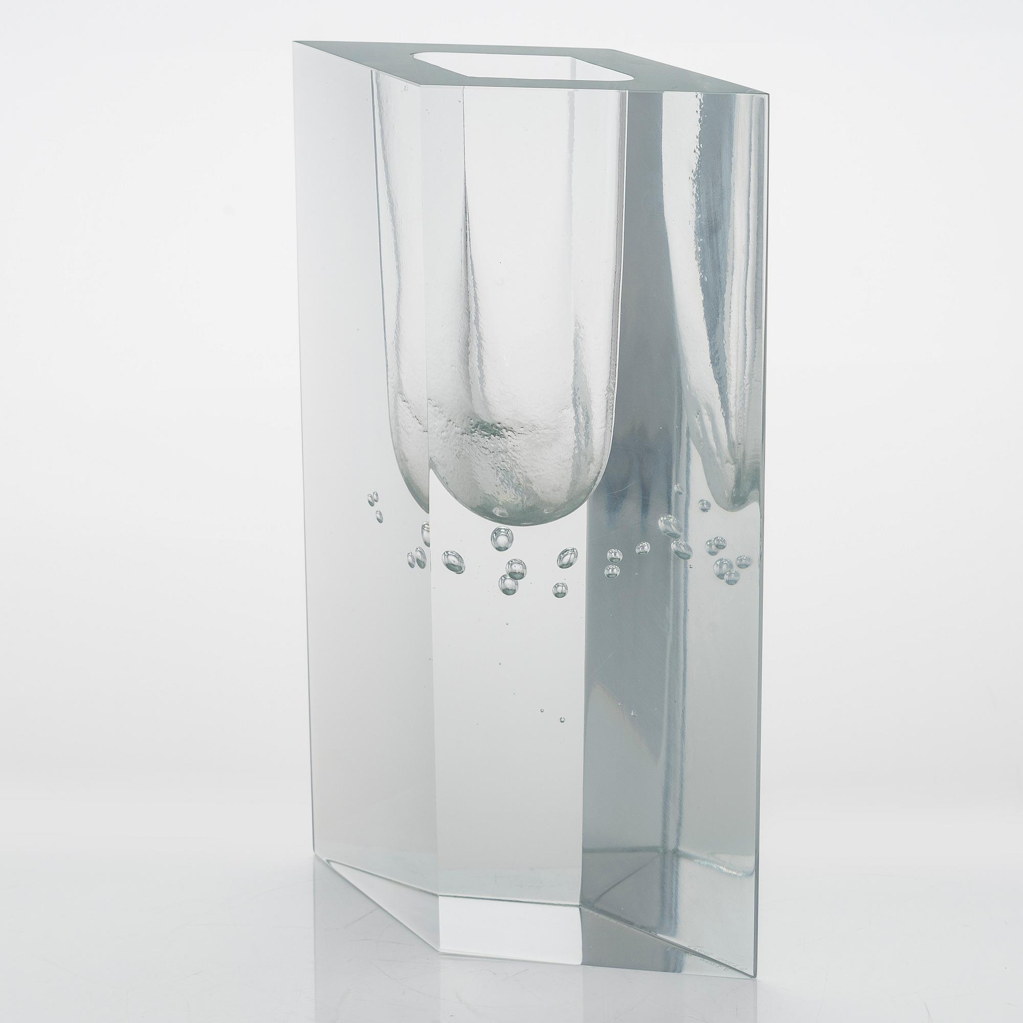 Timo Sarpaneva, an art object, 'Kohinoor', signed Timo Sarpaneva, Iittala 1981.