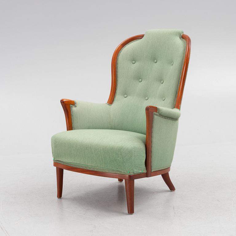 Carl Malmsten, armchair, "Vår Fru", AB O.H. Sjögren, Tranås.