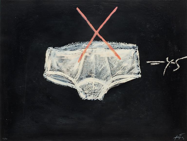 Antoni Tàpies, "Roba interior".