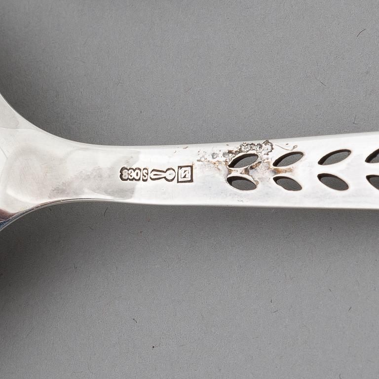BESTICKUPPSÄTTNING, 126 delar, silver, Norge.