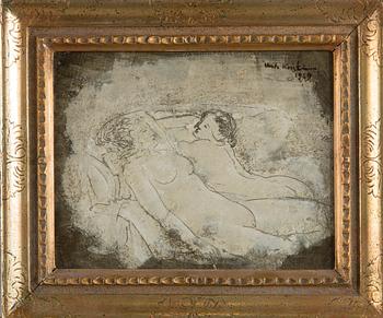 Unto Koistinen, Two Reclining women.