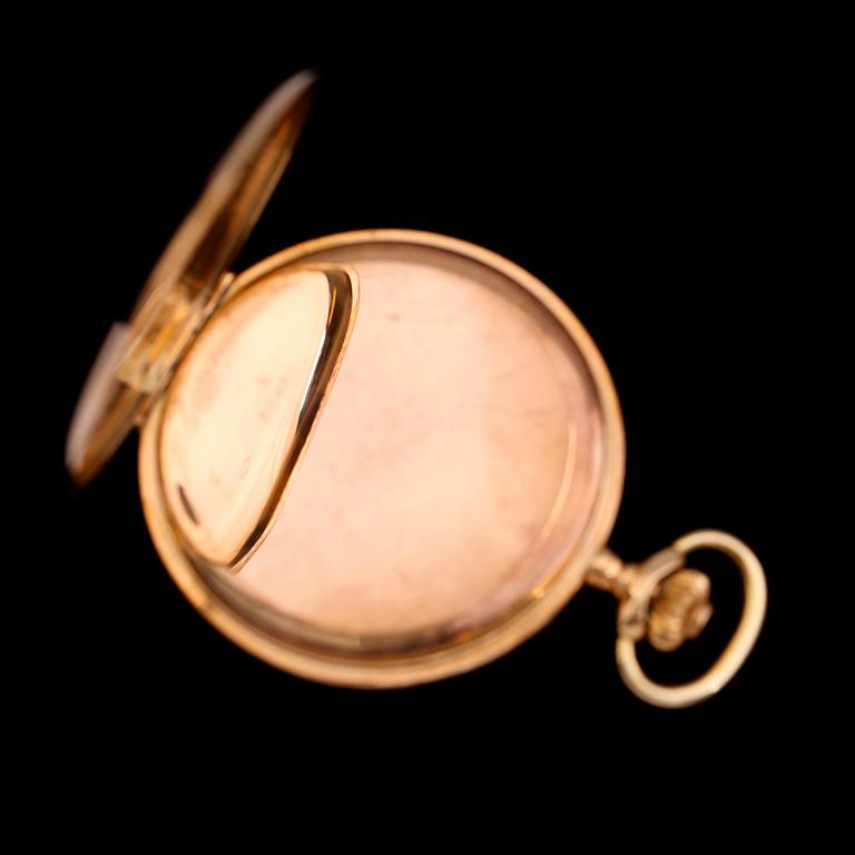 FICKUR, 14 k guld, savonett, 1900-talets första hälft.