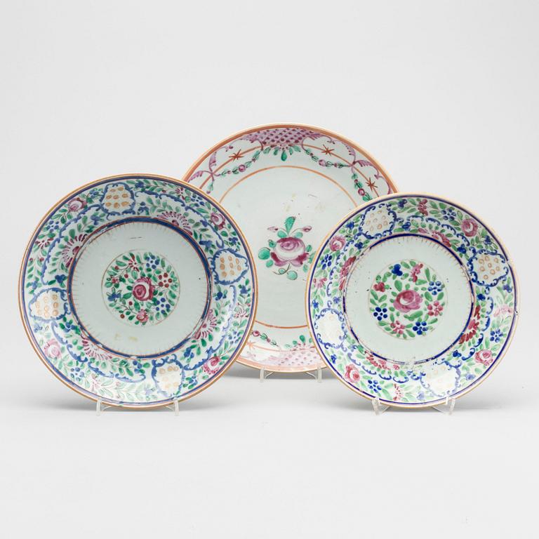 2+1 19th century Porcelain.