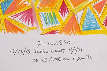 Pablo Picasso, after. 'Harlequin'.