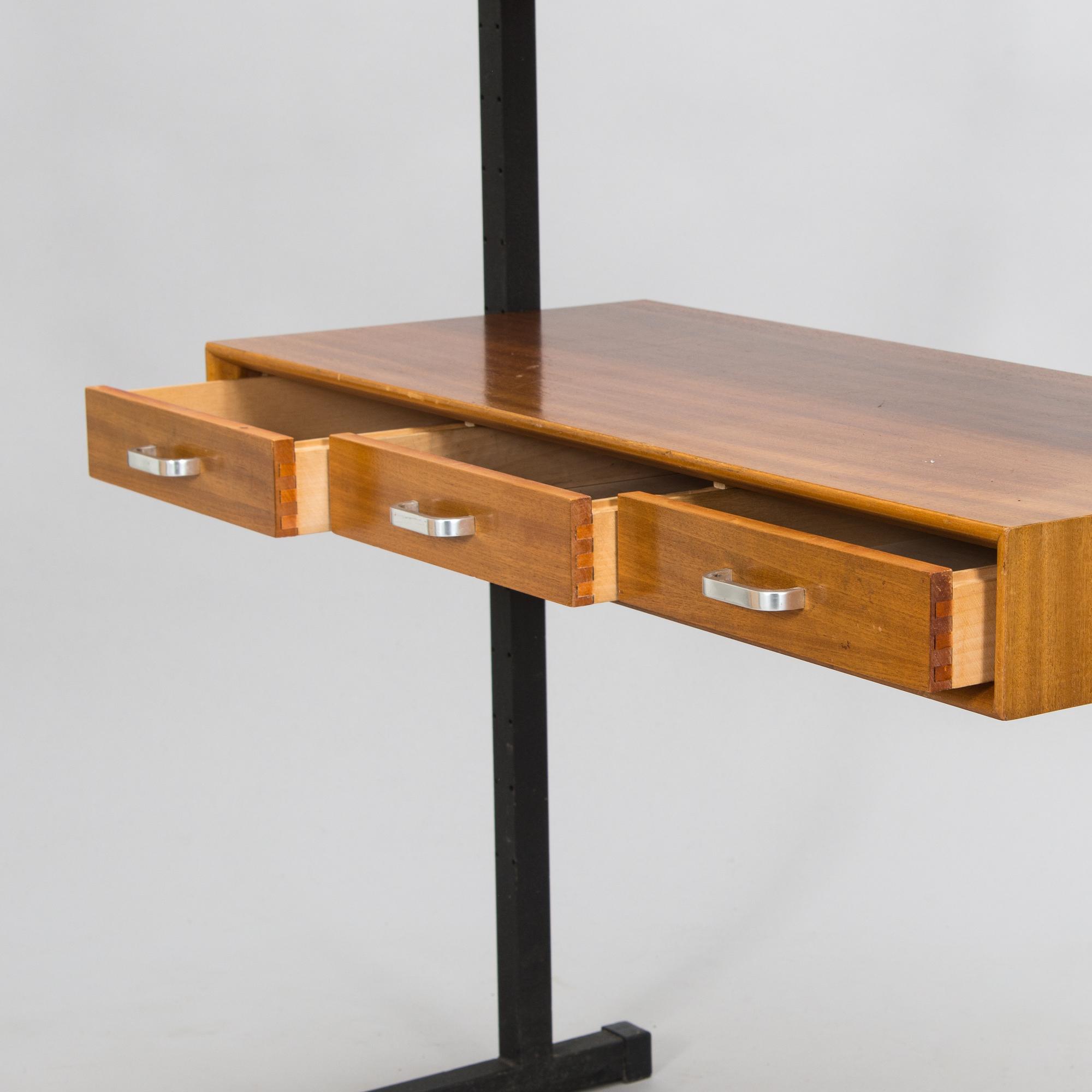 Kirjahylly, moduuli, 1960-luku.
