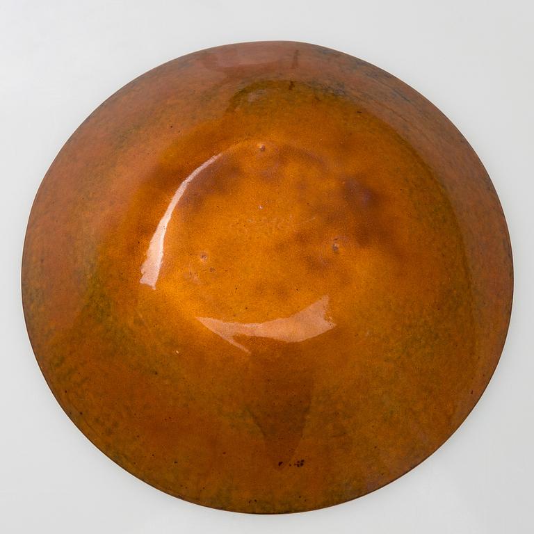 Saara Hopea, a 1960s decorative plate, signed SAARA.