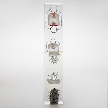 Oiva Toikka, glasskulptur, signerad Oiva Toikka Nuutajärvi Notsjö.
