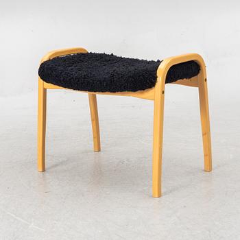 Yngve Ekström, footstool, "Lamino", Swedese.