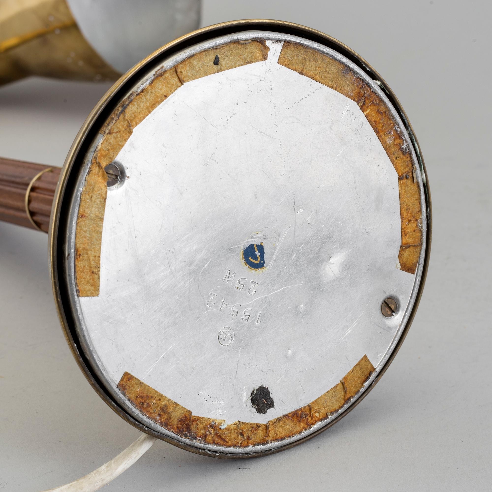 A Böhlmarks table light from the middle of the 20th century.