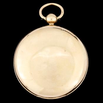 HERRFICKUR, guld 18K, boetten stämplad London, troligen 1800-talets slut. Vikt ca 156 gram.
