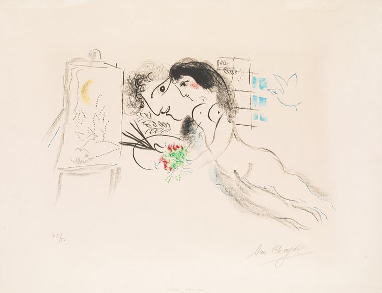 Marc Chagall, "Rêve familier".