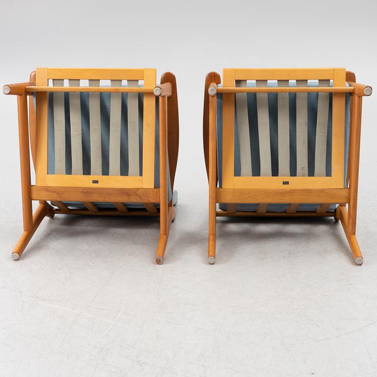 Poul Volther, a pair of armchairs, Gemla, mid-20th century.