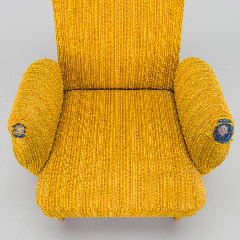 Carl Gustaf Hiort af Ornäs, A 1940s armchair for Hiort Tuote Puunveisto, Finland.