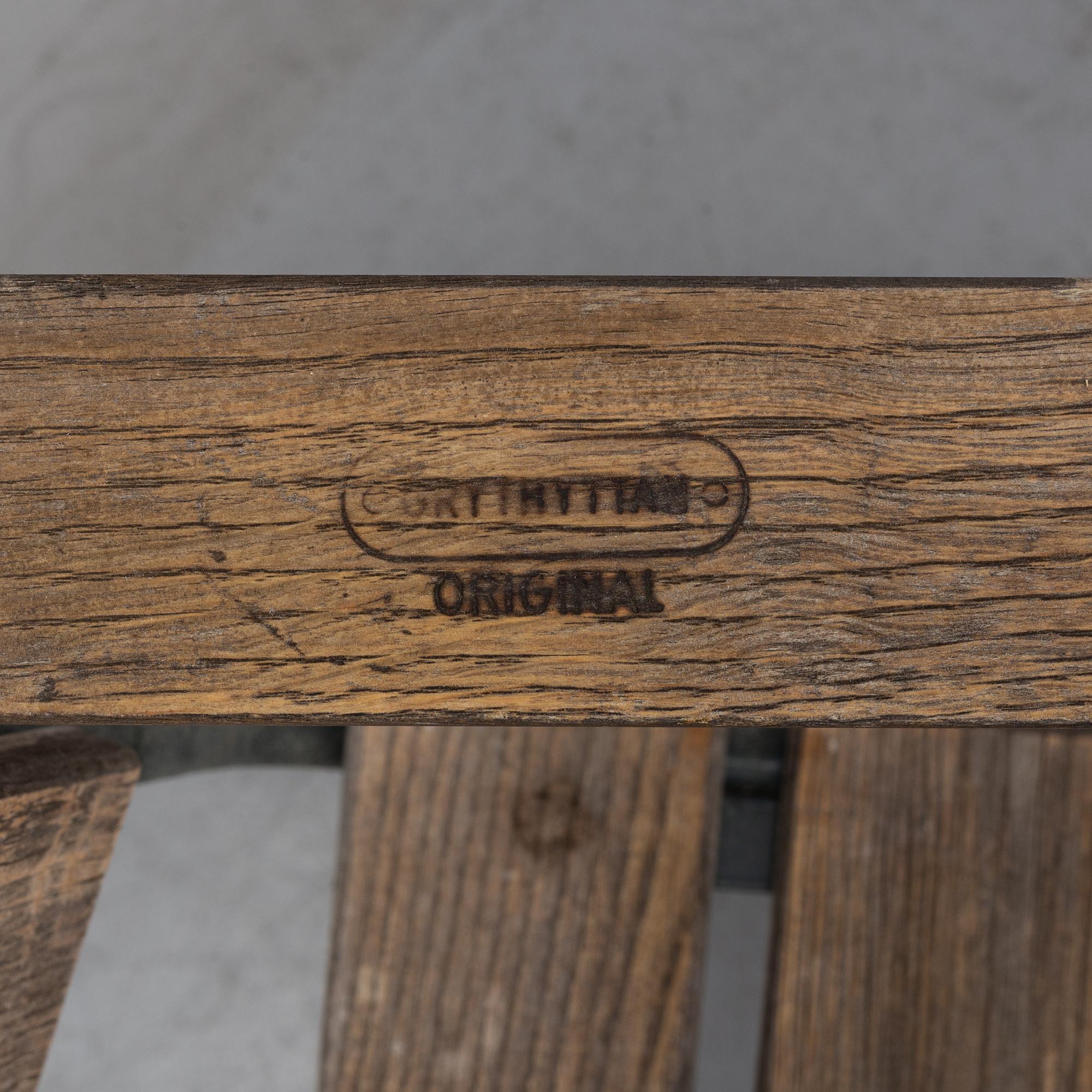 Artur Lindqvist, four garden 'A2' armchairs, Grythyttan, late 20th Century.