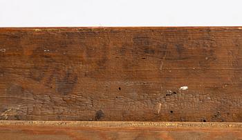 Mirror, Gustavian, late 18th century.