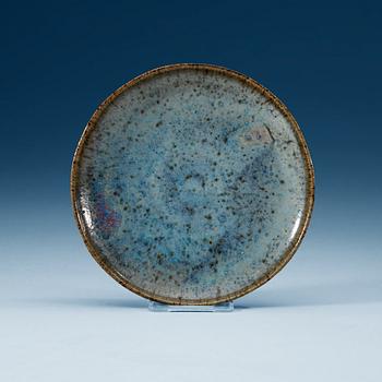 1643. A lavender blue Chün glazed dish, Song dynasty (960-1279).