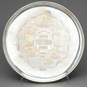 FAT, silver, GHN, Stockholm, 1949, vikt 770 gram.