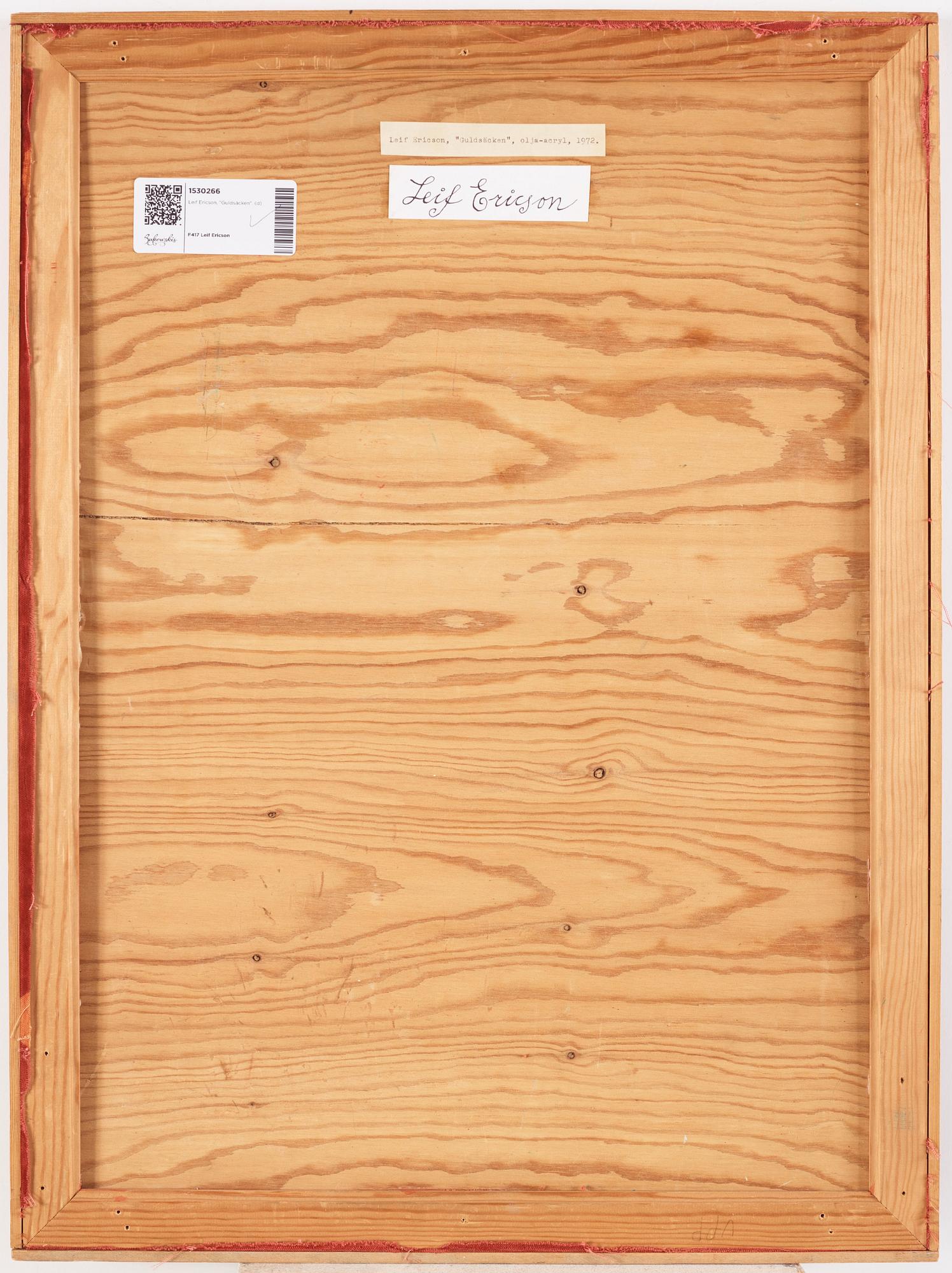 Leif Ericson, "Guldsäcken".