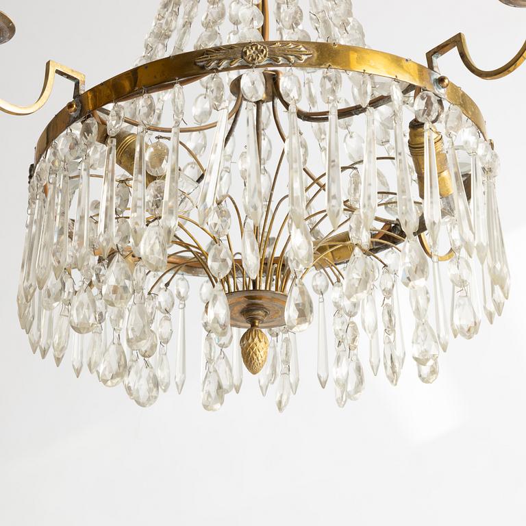 Ljuskrona, gustaviansk stil, 1900-tal.