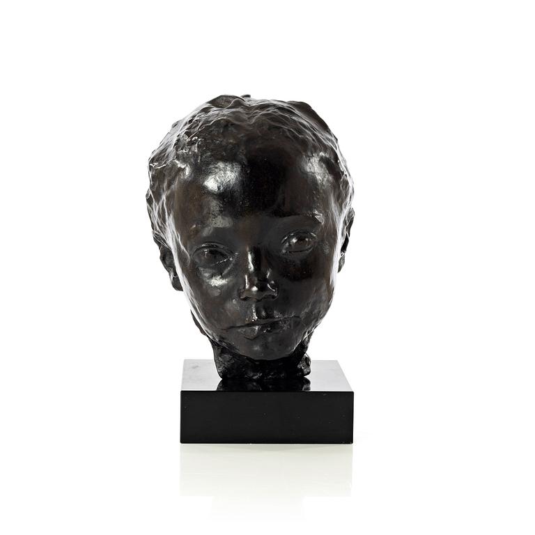 Gudmar Olovson, sculpture. Signed. Numbered. Foundry mark. Bronze, total height 26 cm, length 19 cm.