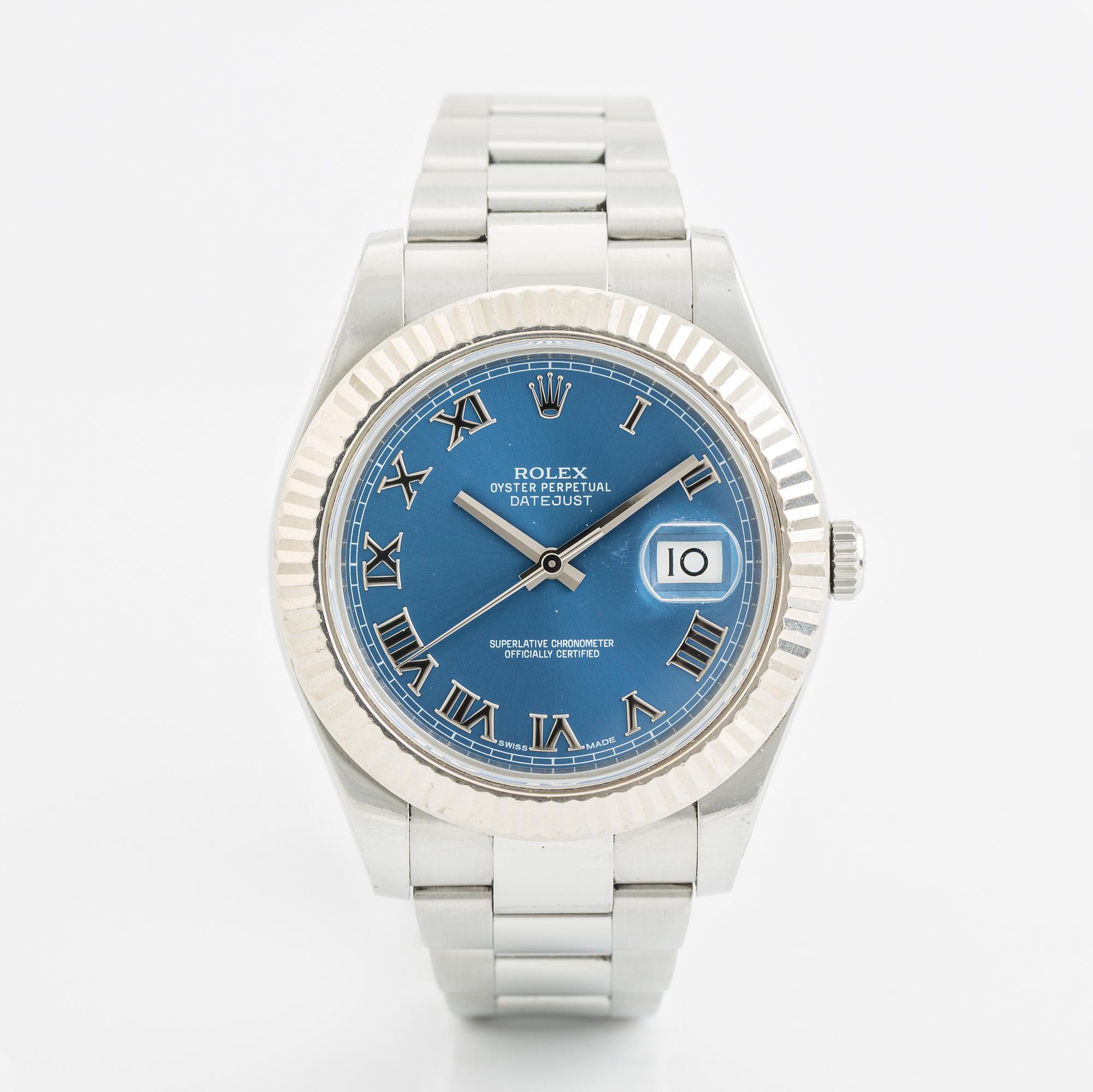Rolex, Oyster Perpetual, Datejust II, armbandsur, 41 mm.
