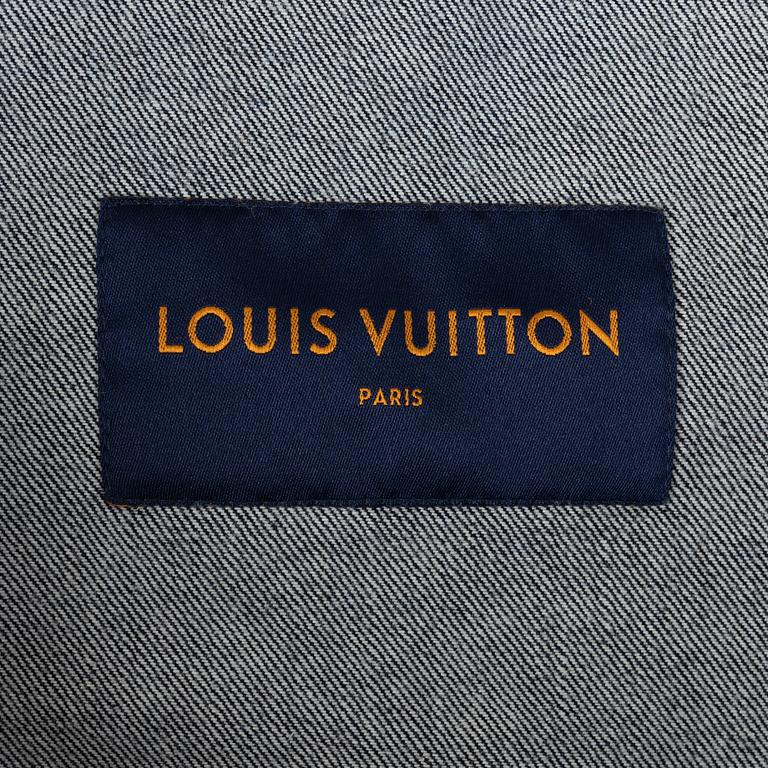 Louis Vuitton, a 'Monogram Denim Jacket', size 52.