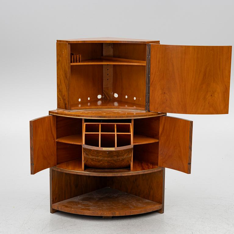 Elias Barup, barskåp, funkis, Reiners Möbelfabrik, Mjölby, 1930/40-tal.
