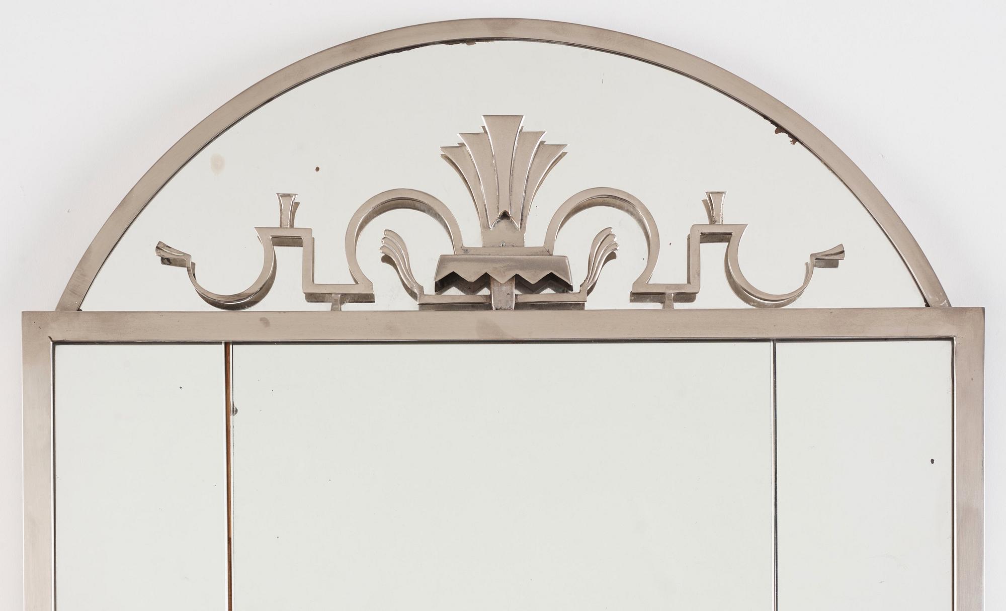 Swedish Grace, väggspegel, tenn, 1920-30-tal.