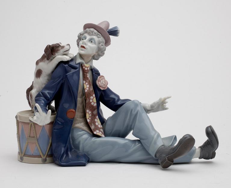 FIGURINER, 2 st, porslin, Lladro, 1900-tal.