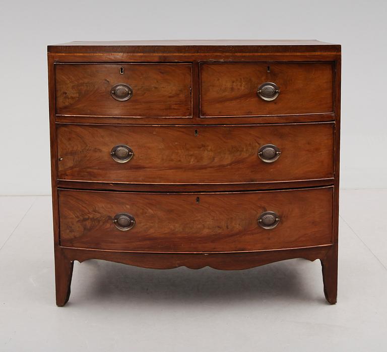 BYRÅ, mahogny, England, 1800-talets första hälft.