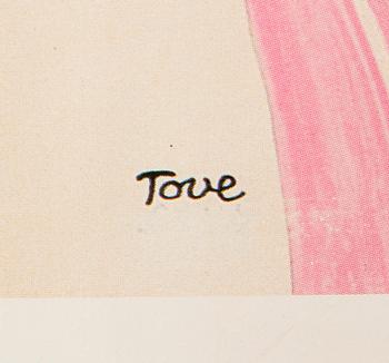 AFFISCH, efter Tove Jansson, 1980-tal.