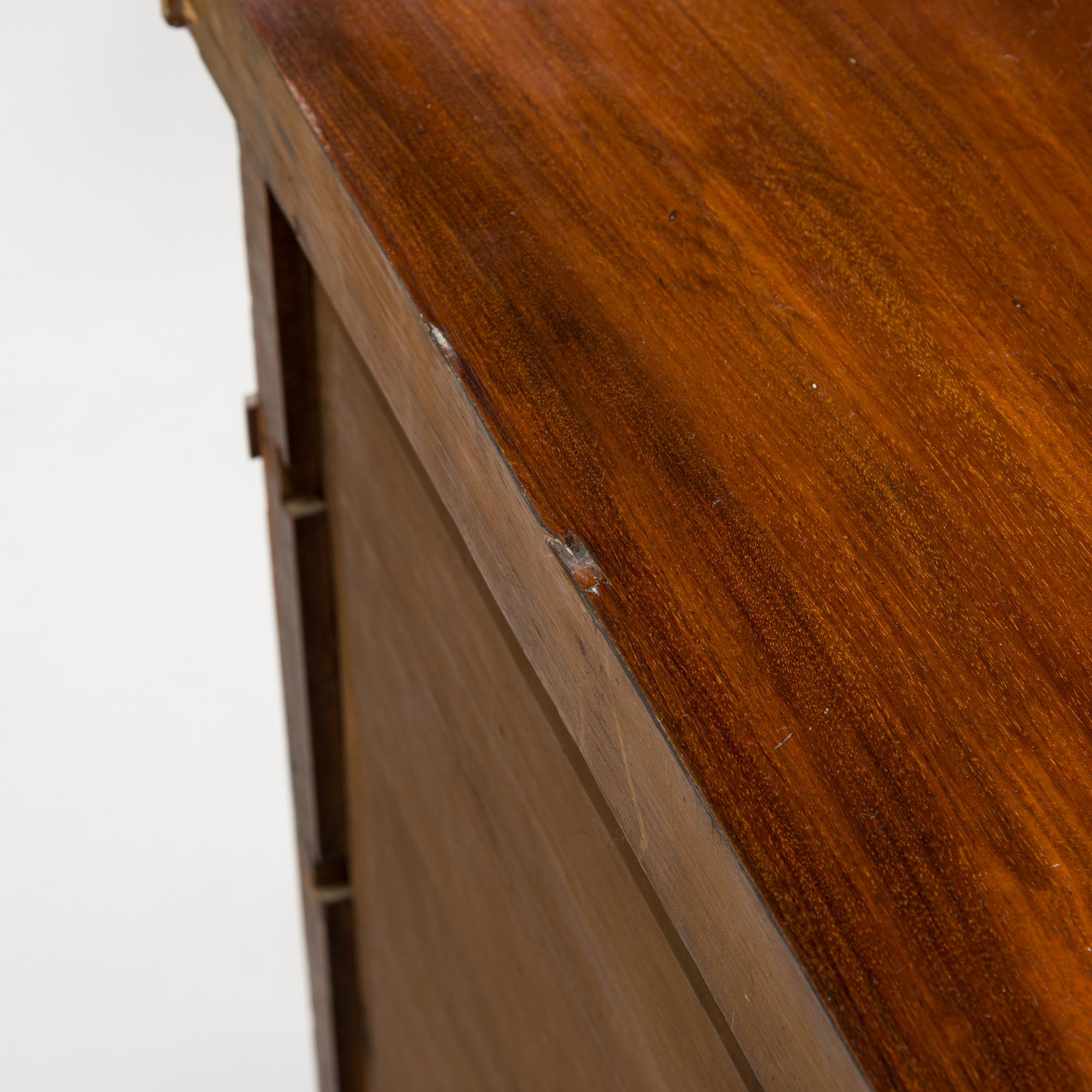 A Late Gustavian secretaire chest of drawers, 1800-1810.