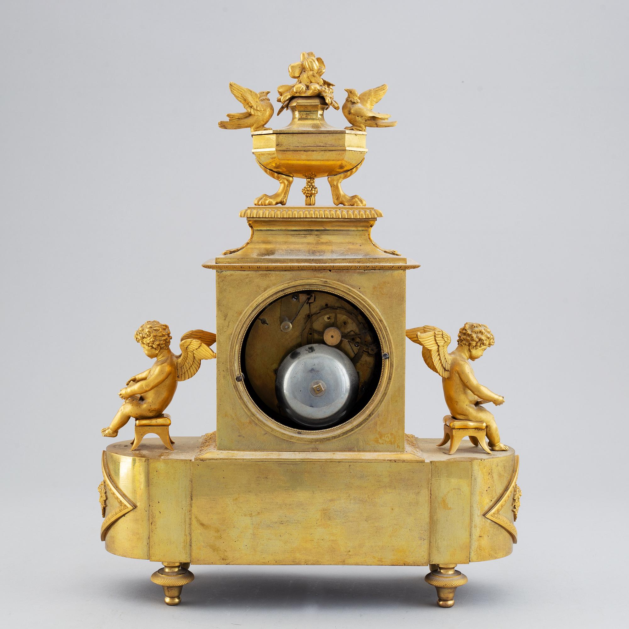 Bordspendyl, empire, Frankrike, 1800-talets början.