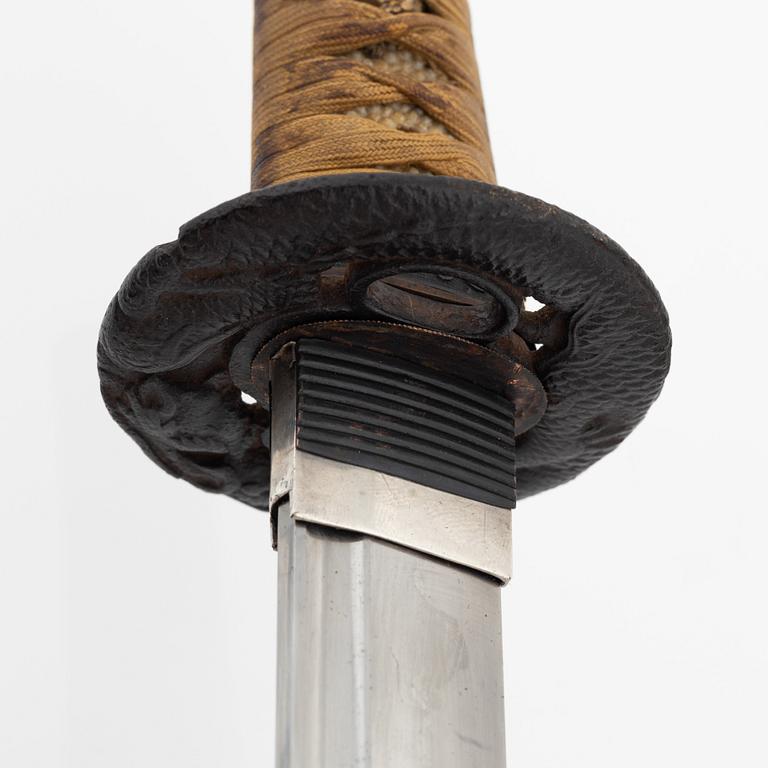 Wakizashi, mumei, Edo, 1700-tal.