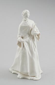 FIGUR, porslin, Nymphenburgliknande märke, 1900-tal.