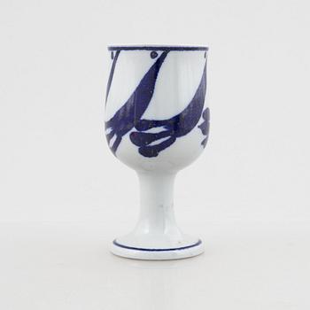 Lisa Larson, bägare/vas, stengods, Gustavsbergs Studio.