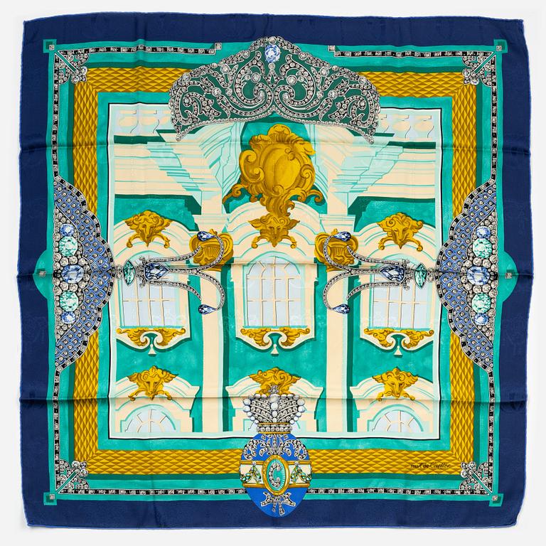 Cartier, a 'Saint-Pétersbourg' scarf.
