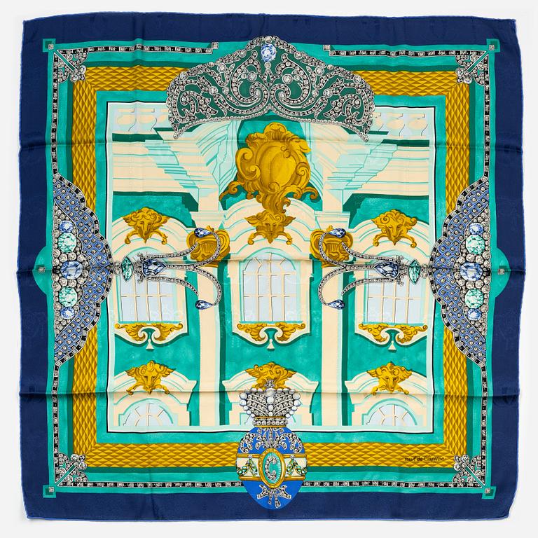 Cartier, a 'Saint-Pétersbourg' scarf.