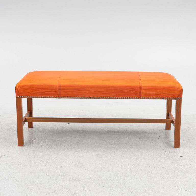 Josef Frank, a model B 2082 bench, Svenskt Tenn.