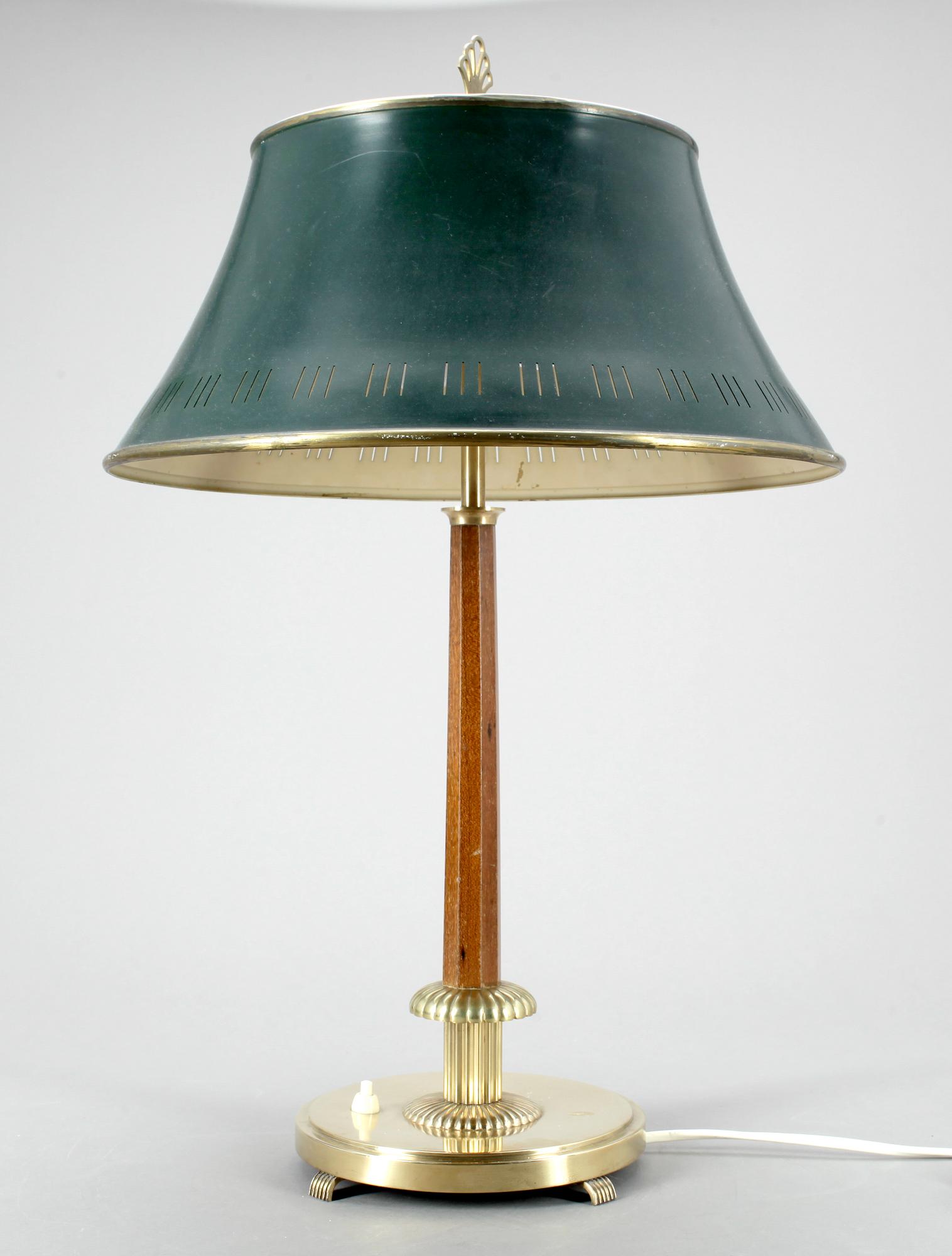 BORDSLAMPA, Böhlmarks, 1900-talets mitt.