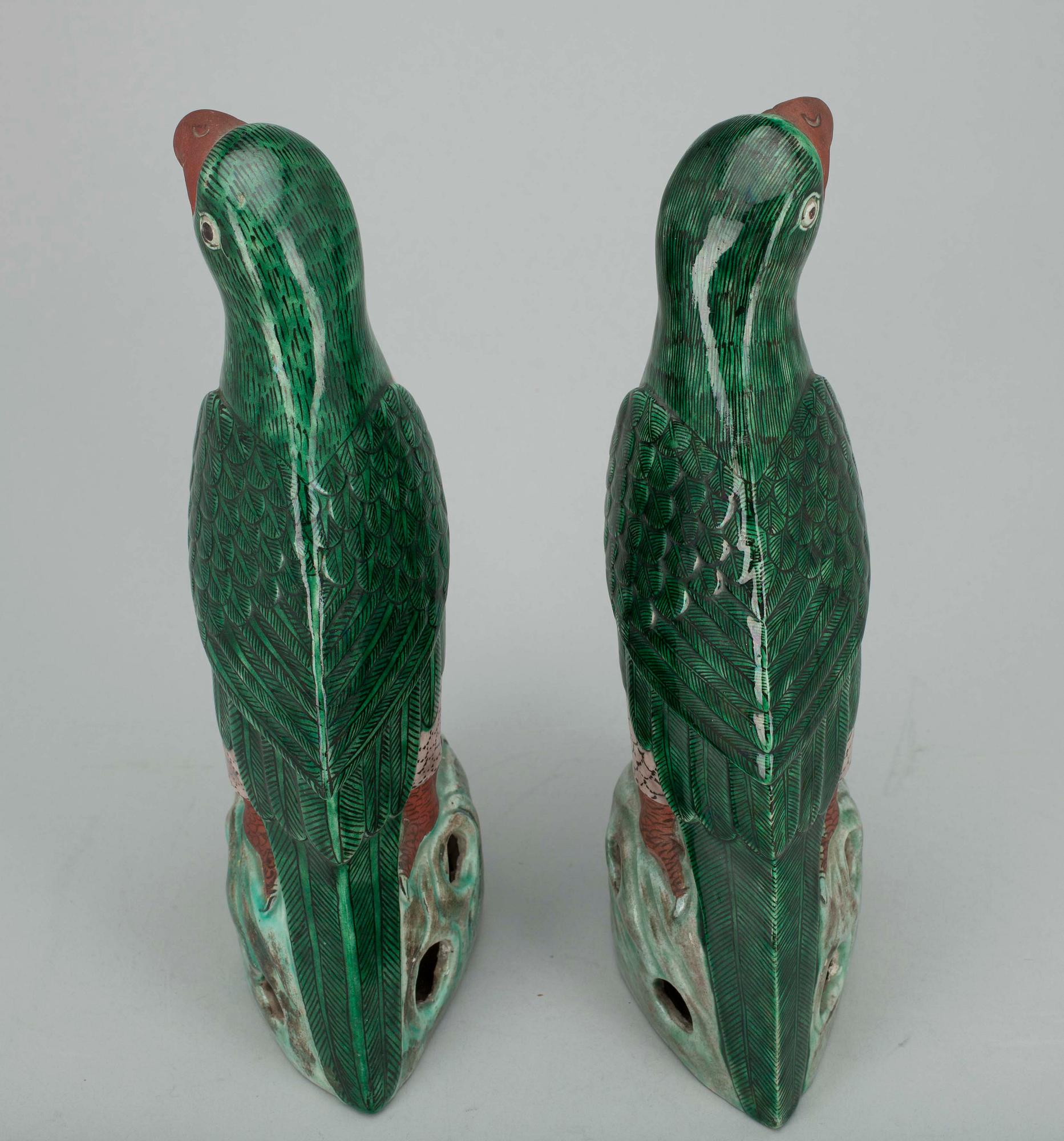 FIGURIINI, pari, posliinia, Kiina, 1900-luku.