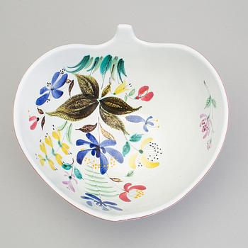 STIG LINDBERG, a faience bowl, Gustavsberg 1940s.