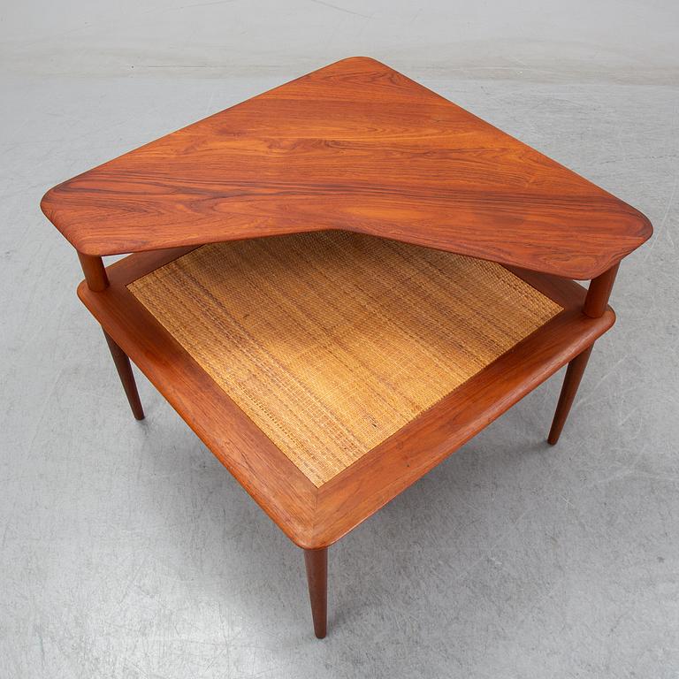 Peter Hvidt & Orla Molgaard Nielsen, a 'Minerva' teak table, France & Son.