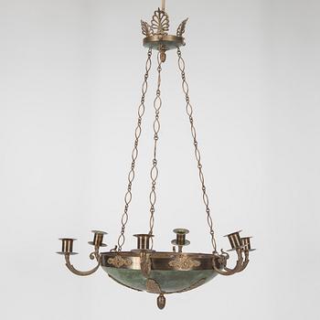 TAKAMPEL, empirstil, 1900-talets början. Höjd ca 65 cm.