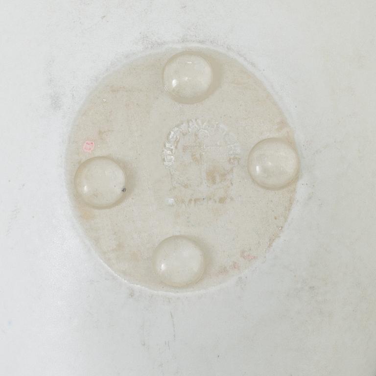 STIG LINDBERG, a 'Pungo' vase and 'Vecka' bowl from Gustavsberg.